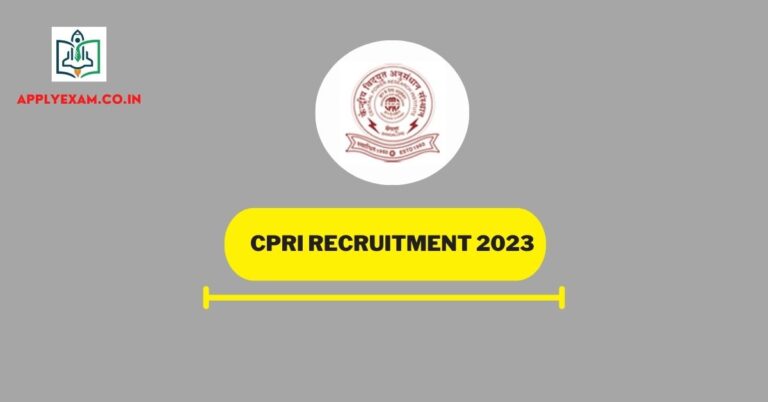 cpri-recruitment-2023-notification