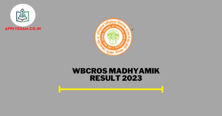 wbcros-madhyamik-result-link-out