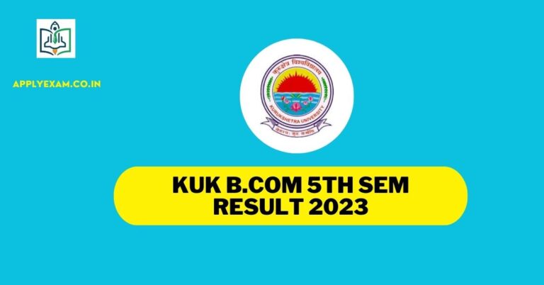 kuk-bcom-5th-sem-result-www-kuk-ac-in