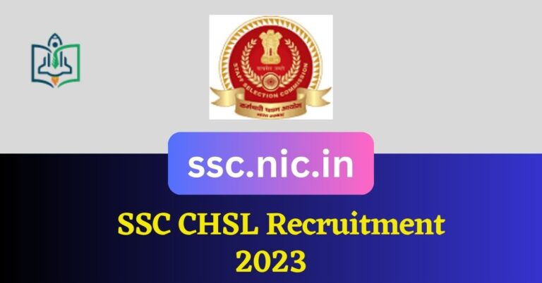 SSC CHSL Recruitment 2023 Notification