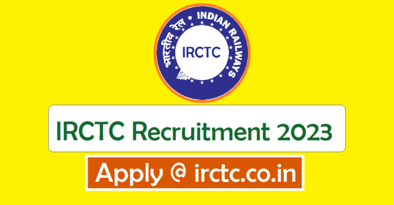 IRCTC Recruitment 2023