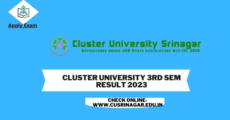 cu-srinagar-3rd-sem-result-link