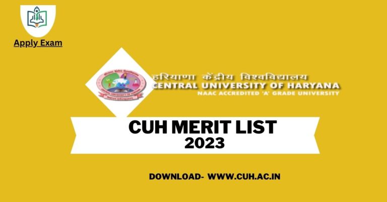 cuh-merit-list-download