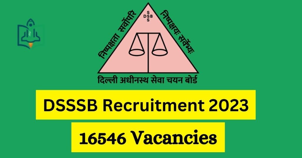 dsssb-recruitment-2023-apply-online