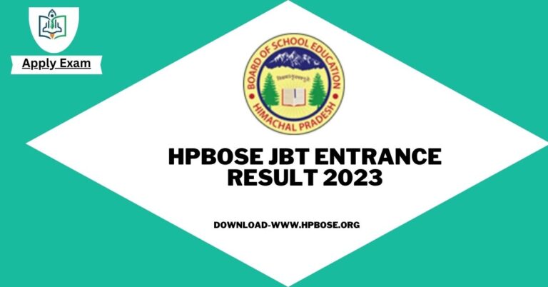 hpbose-jbt-entrance-result-2023