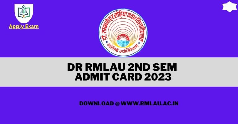 rmlau-2nd-sem-admit-card-download