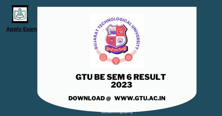 gtu-be-sem-6-result-link