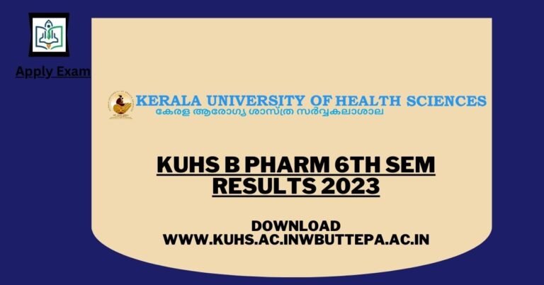 kuhs-b-pharm-6th-sem-results-www-kuhs-ac-in