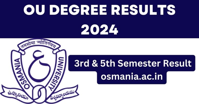 OU Degree Results 2024