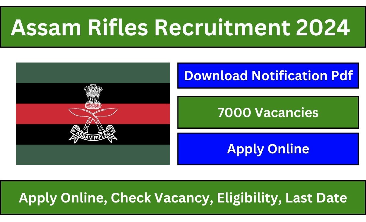 Assam Rifles Recruitment 2024